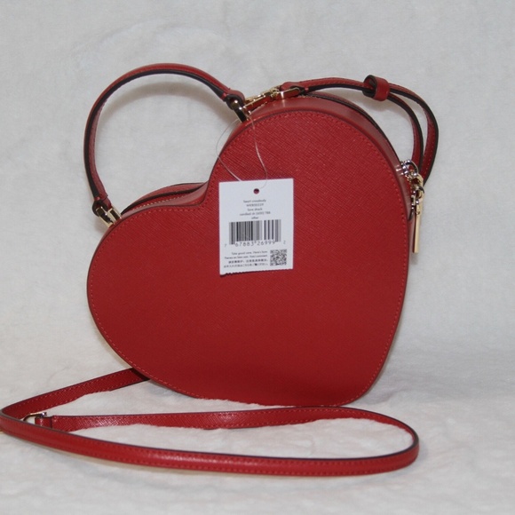 NWT Kate Spade 3D heart bag Valentines Day Gift - Picture 4 of 11